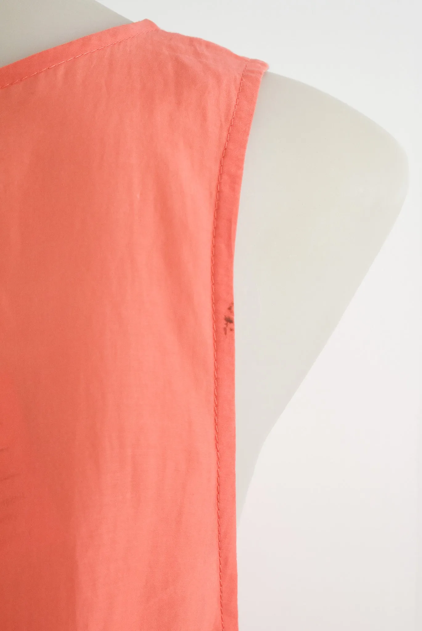 Hopetown flowy silk blend summer dress, L