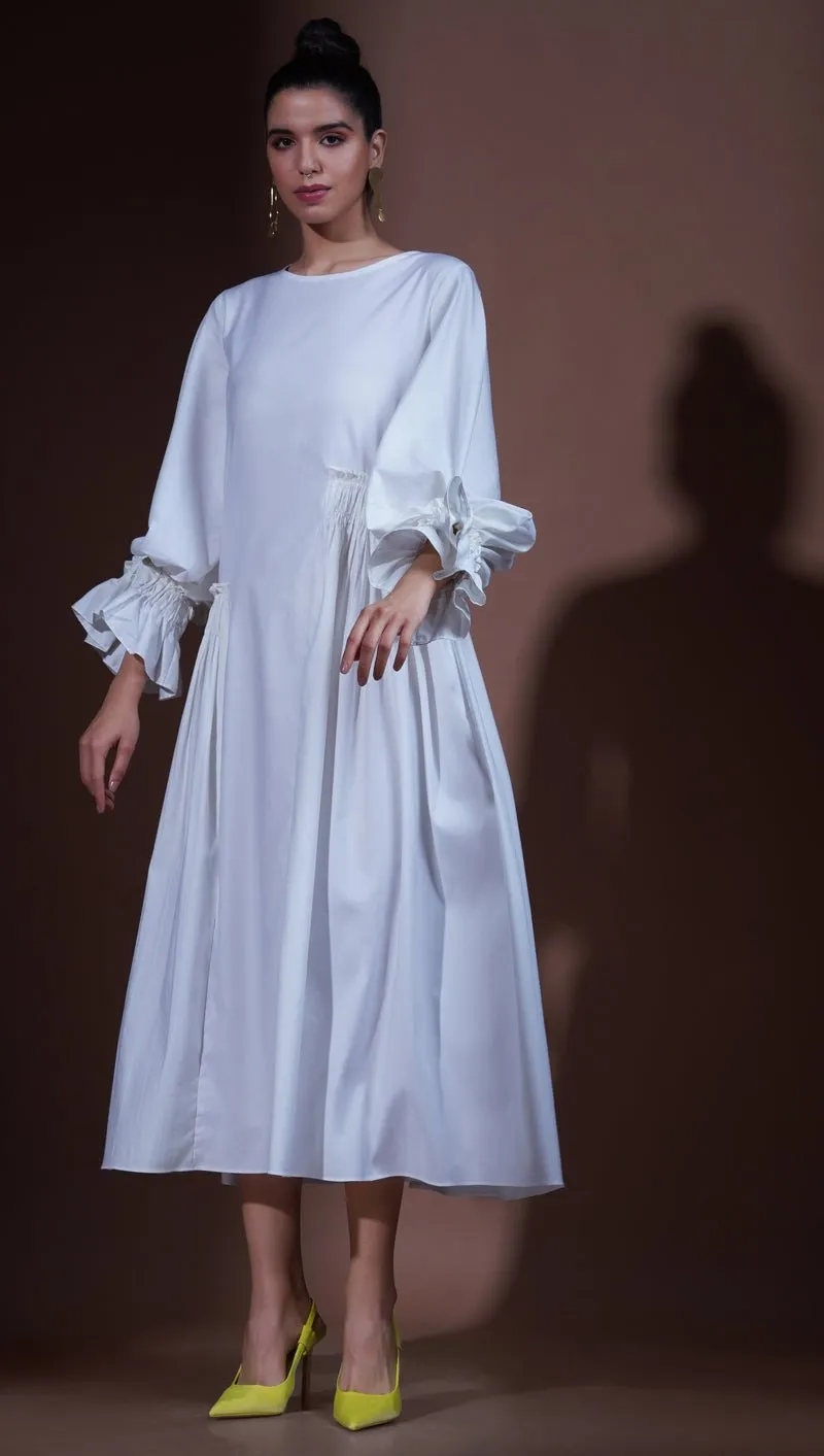 Incarnata Alba Dress