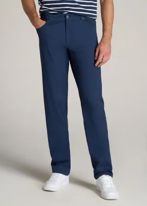 J1 STRAIGHT Leg Five-Pocket Pants for Tall Men in Marine Navy