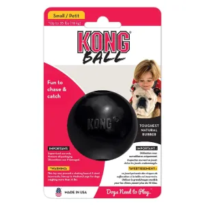 Kong Extreme Ball Dog Toy Black Small