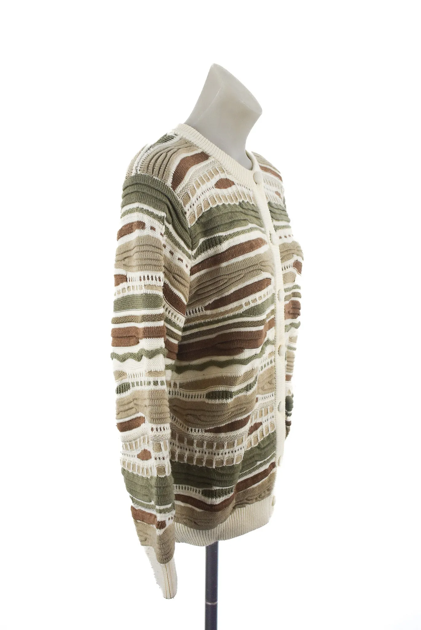 La Dame Gold Australia funky knit jumper, S
