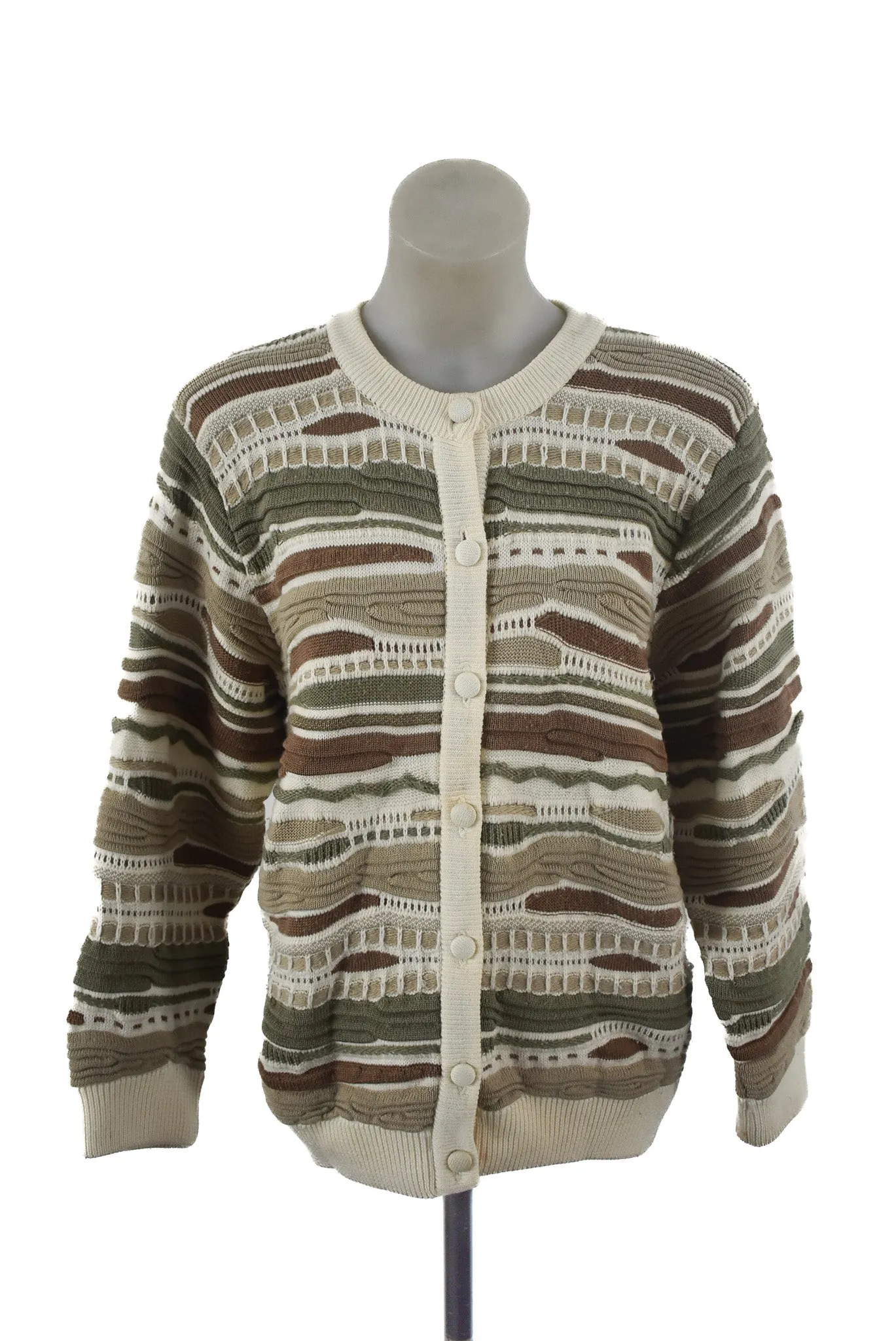 La Dame Gold Australia funky knit jumper, S