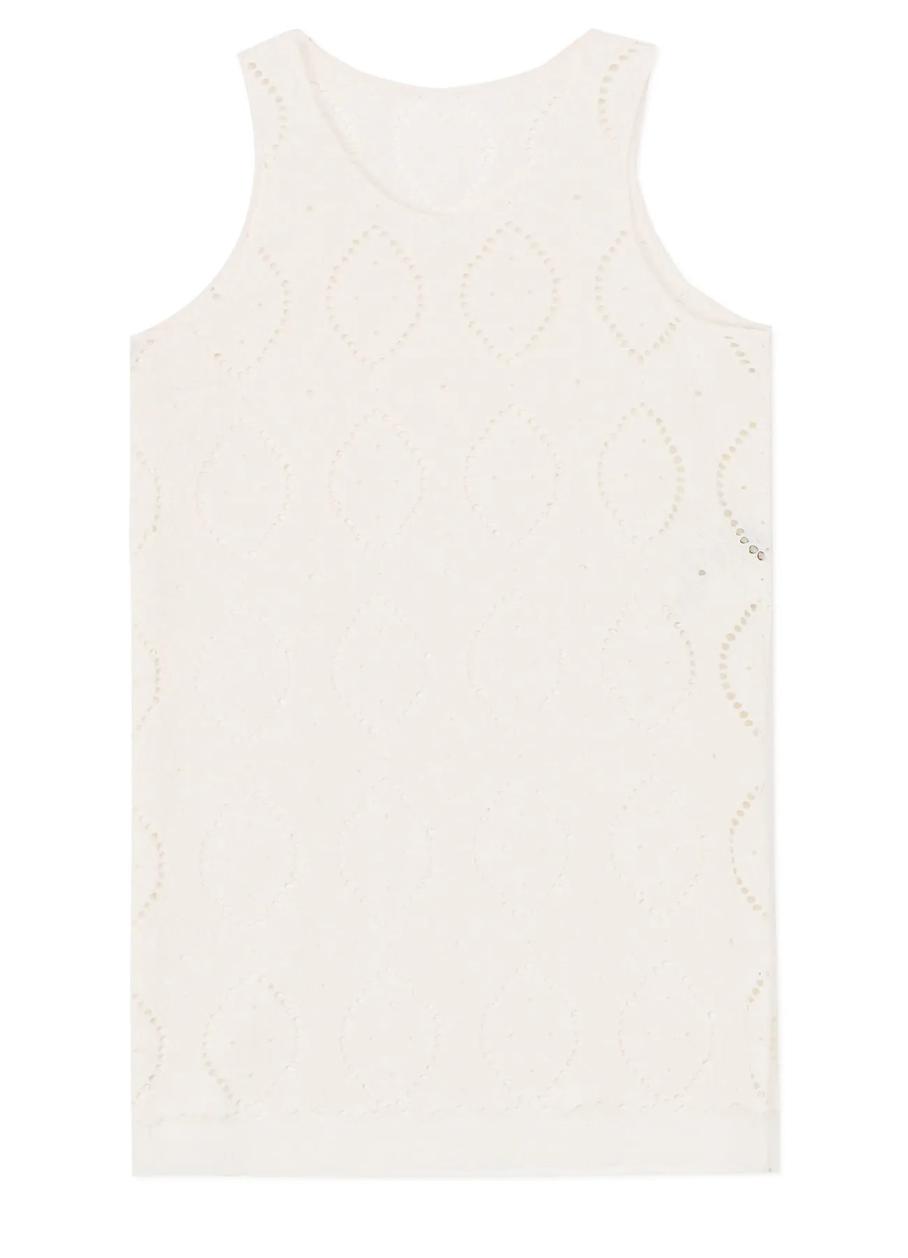 LACE SLEEVELES BLOUSE