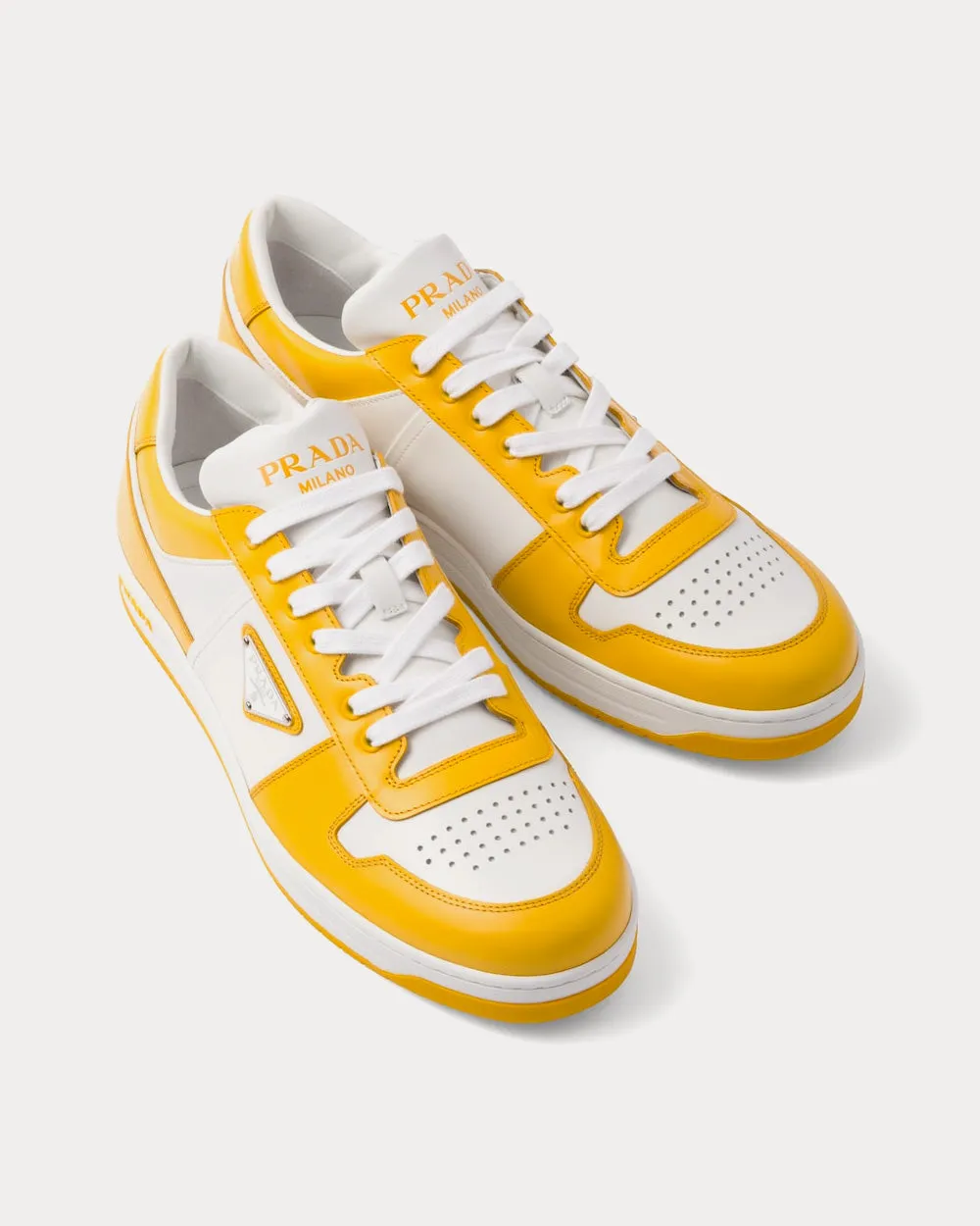 Leather White / Sun Low Top Sneakers