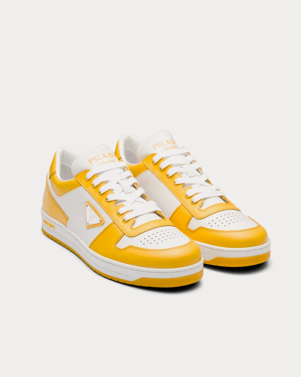 Leather White / Sun Low Top Sneakers