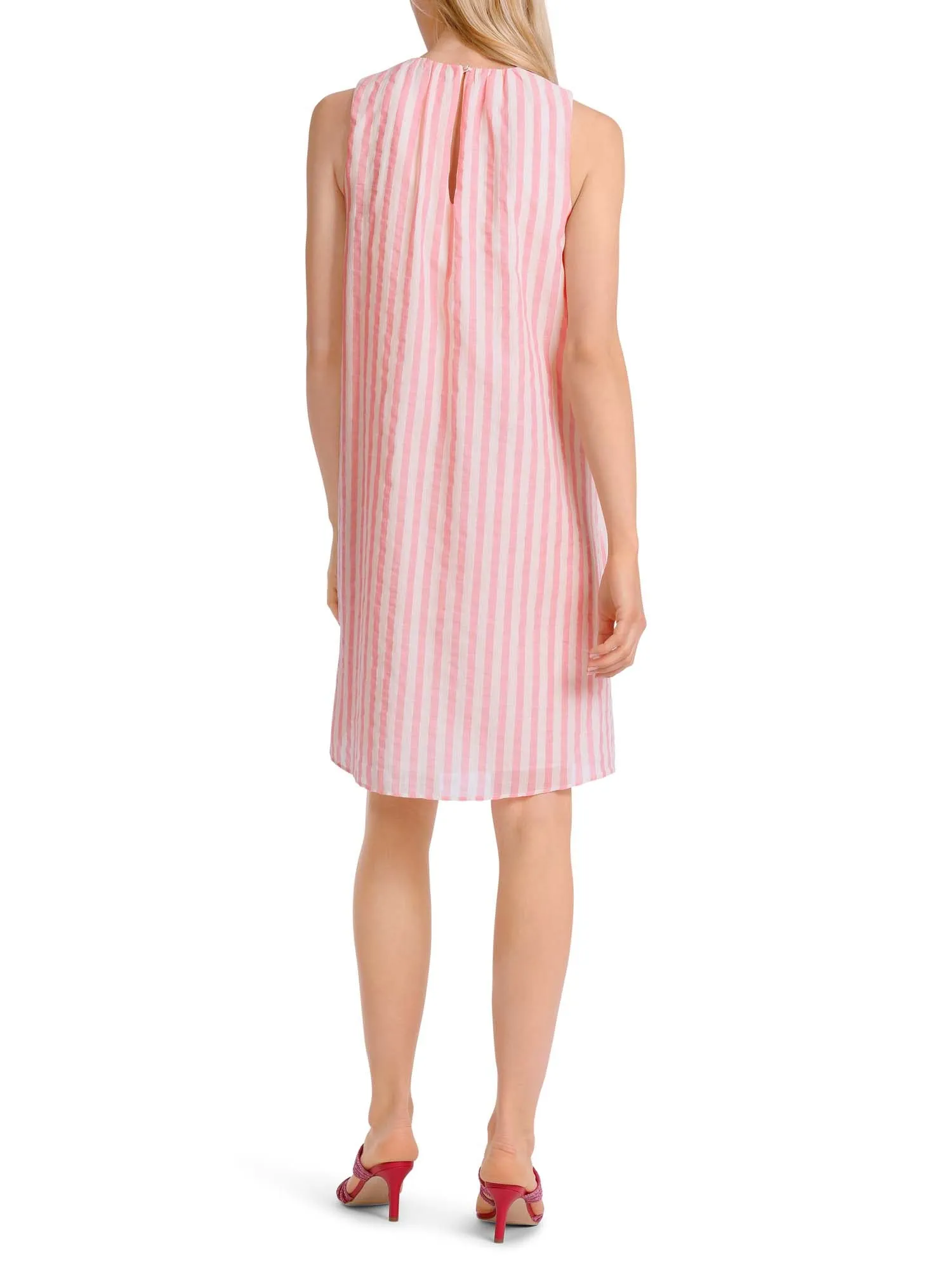 Marc Cain Additions Sleeveless Striped Dress