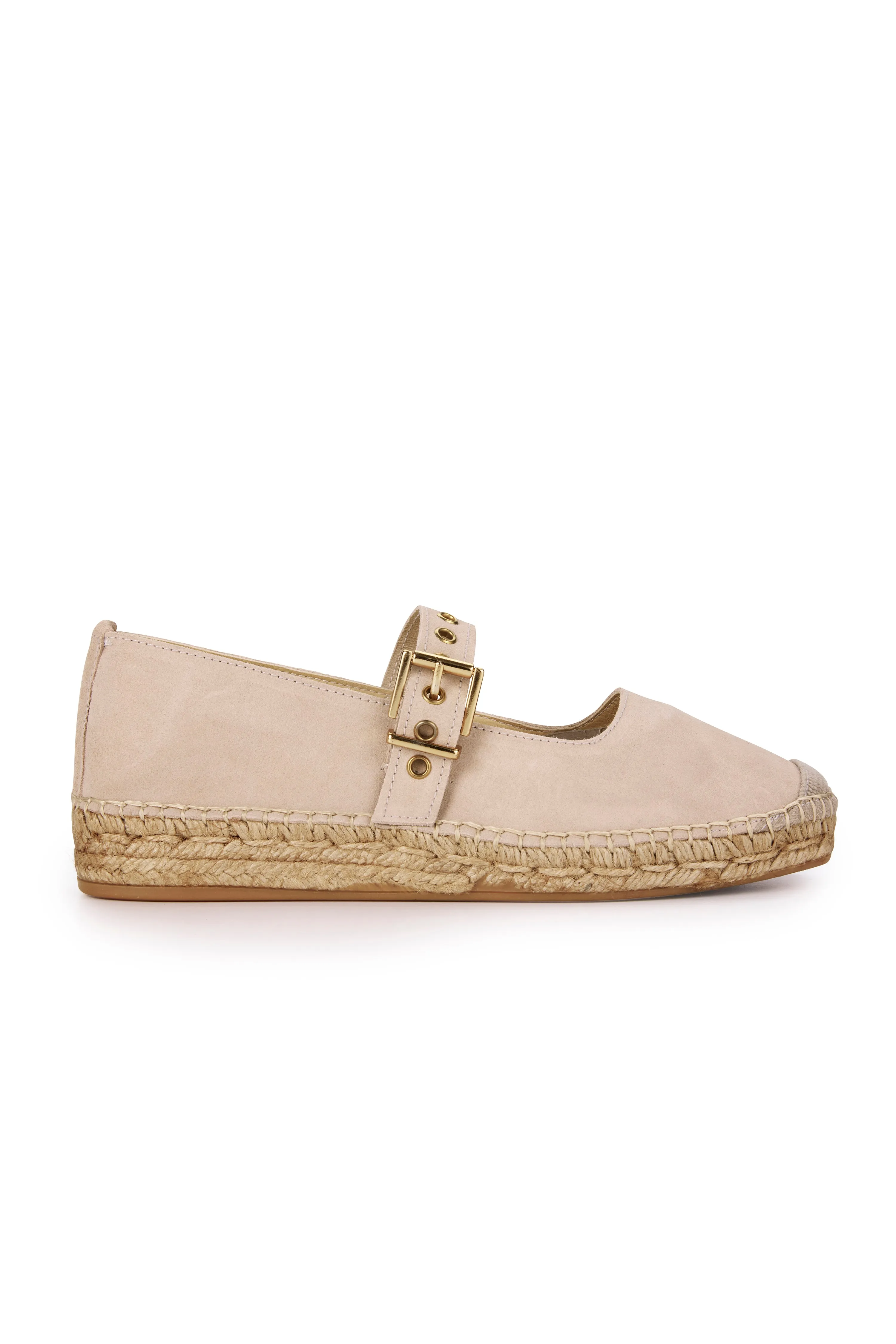 Margeux Espadrille Flat - Sand - Last Pair Size 36