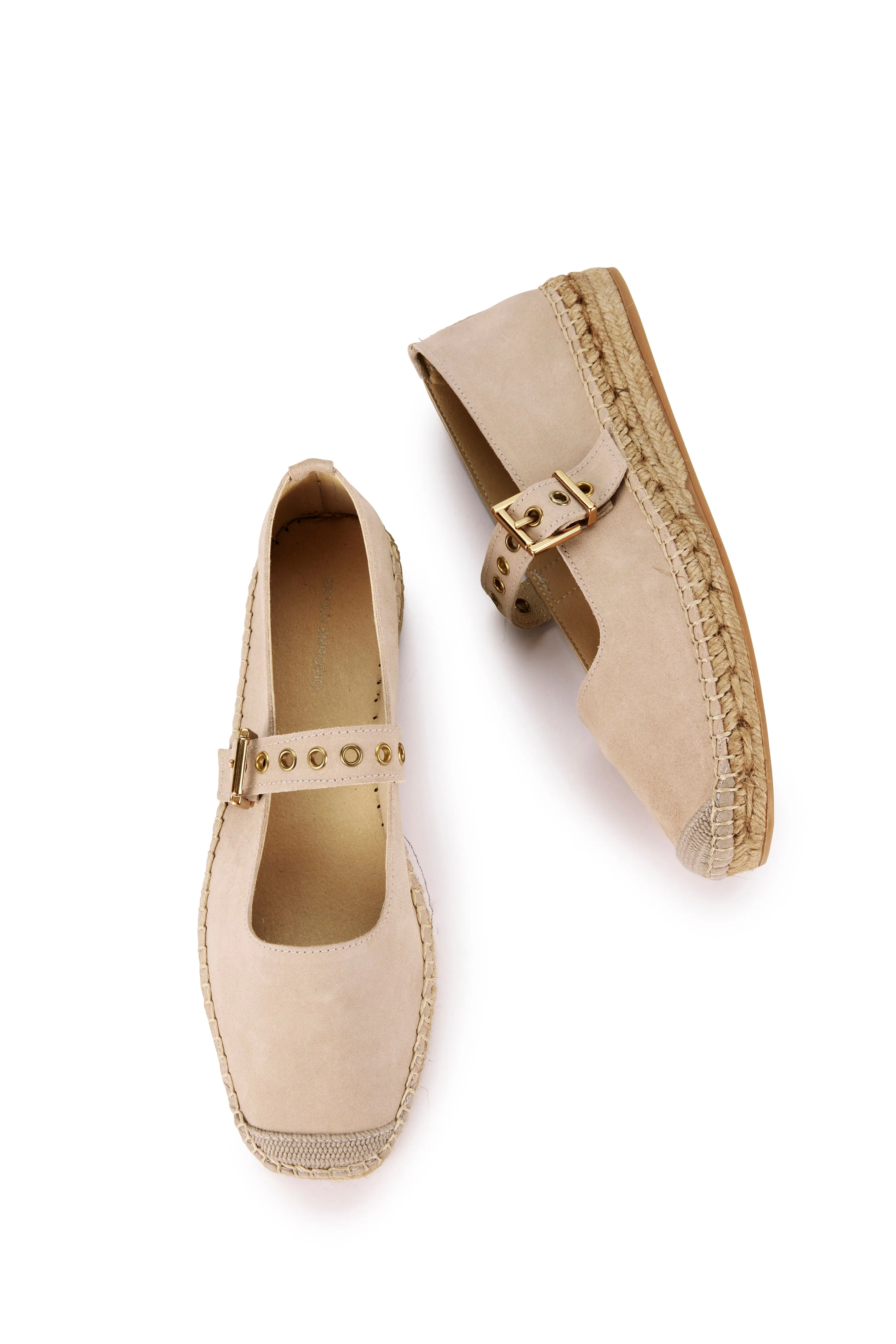Margeux Espadrille Flat - Sand - Last Pair Size 36