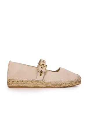 Margeux Espadrille Flat - Sand - Last Pair Size 36