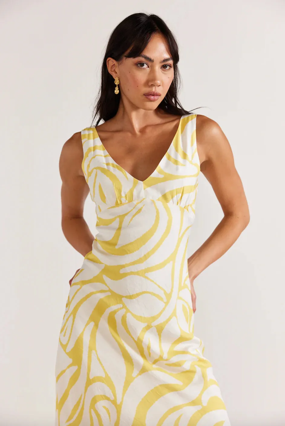 Marisol Bias Maxi Dress