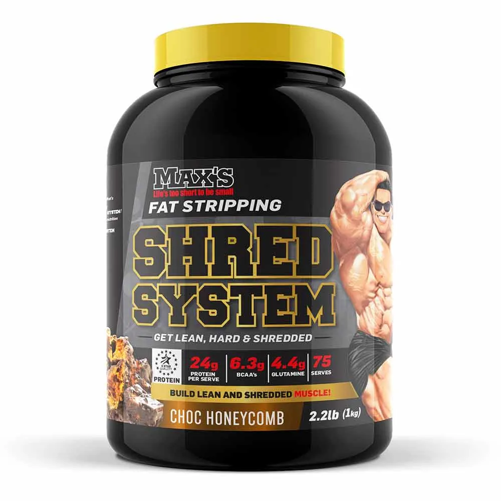 Maxs Shred System Protein
