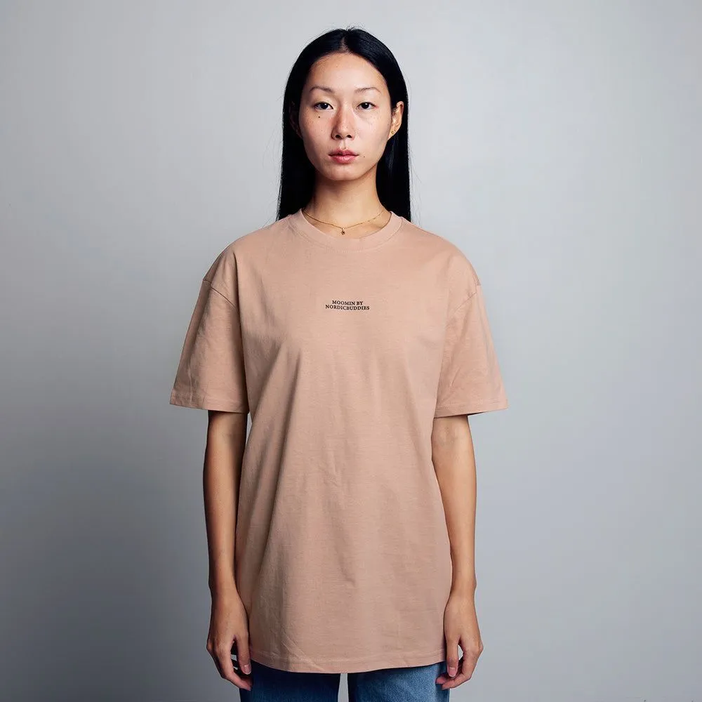 Moomintroll T-shirt Light Brown - Nordicbuddies