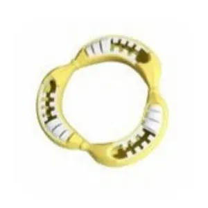 Natural Rubber Banana Ring Treat Release Toy