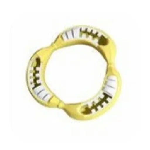 Natural Rubber Banana Ring Treat Release Toy