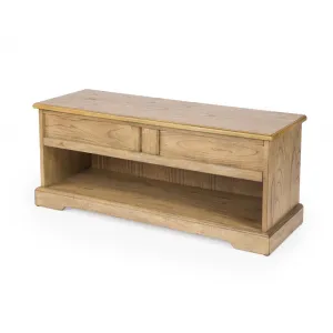 NATURAL WOOD CLASSIC BENCH WITH STORAGE NATURAL WOOD CLASSIC BENCH WITH STORAGE