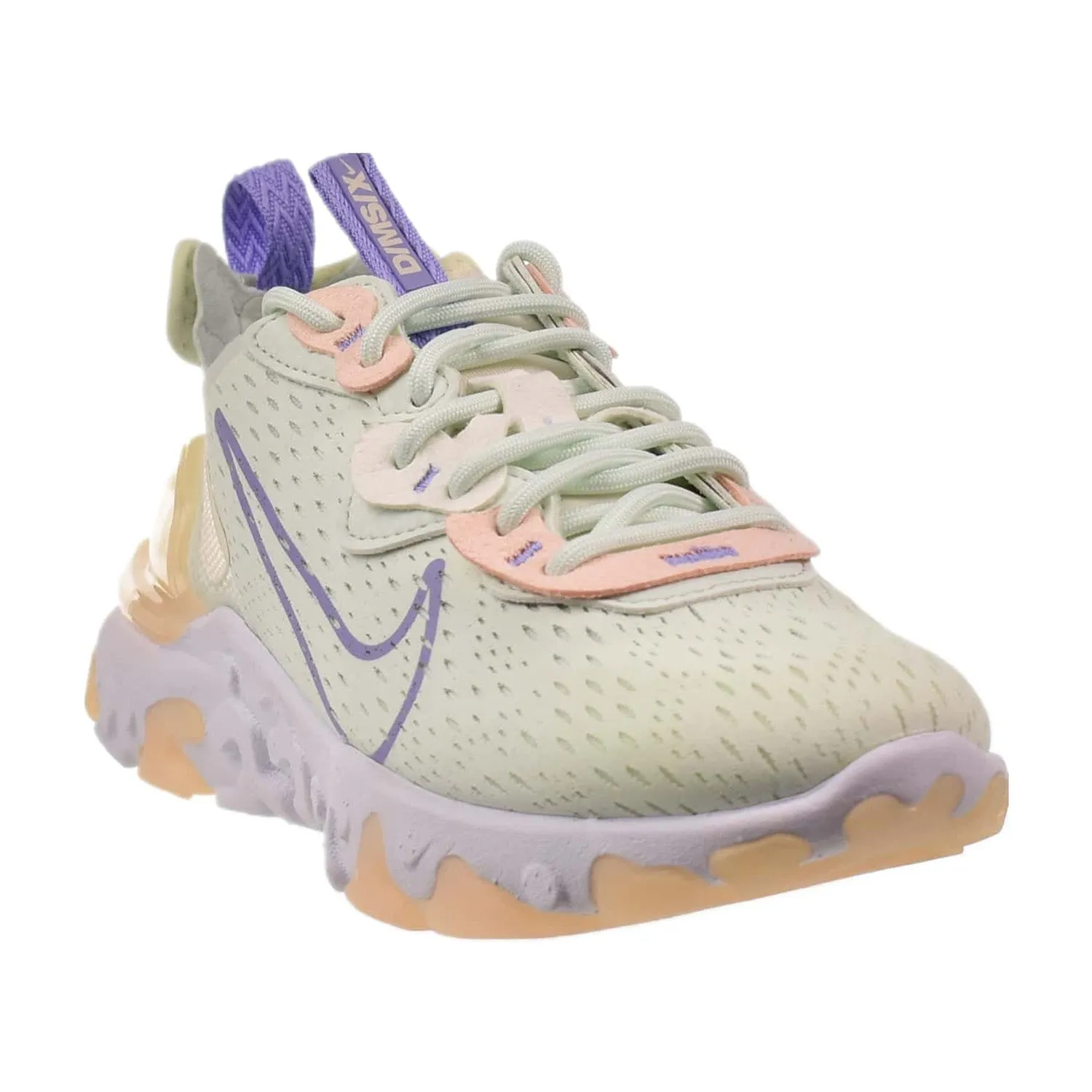 Nike NSW React Vision Women's Shoes Barely Green-Purple Pulse