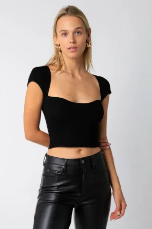 On My Mind Tee Black