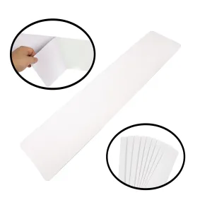 (Pack of 10) RK Safety RK-AST424C Anti Slip Track Tape Translucent Clear Round Corner (4 Inch x 24 Foot, Semi Clear)