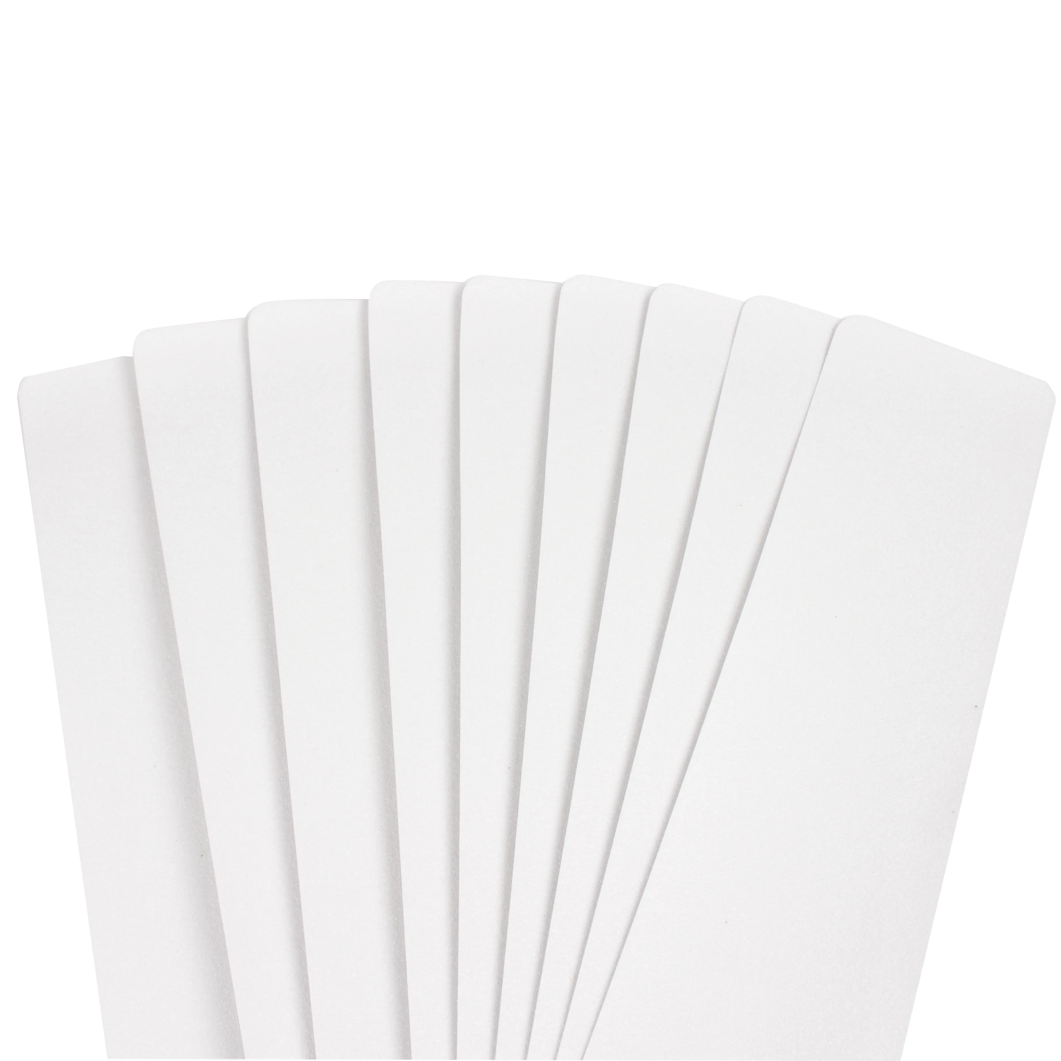 (Pack of 10) RK Safety RK-AST424C Anti Slip Track Tape Translucent Clear Round Corner (4 Inch x 24 Foot, Semi Clear)
