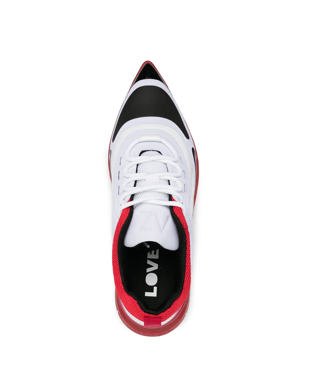 POINTY SNEAKS - WHITE / BLUE