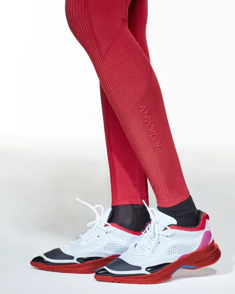 POINTY SNEAKS - WHITE / BLUE