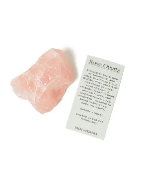Raw Rose Quartz Crystal