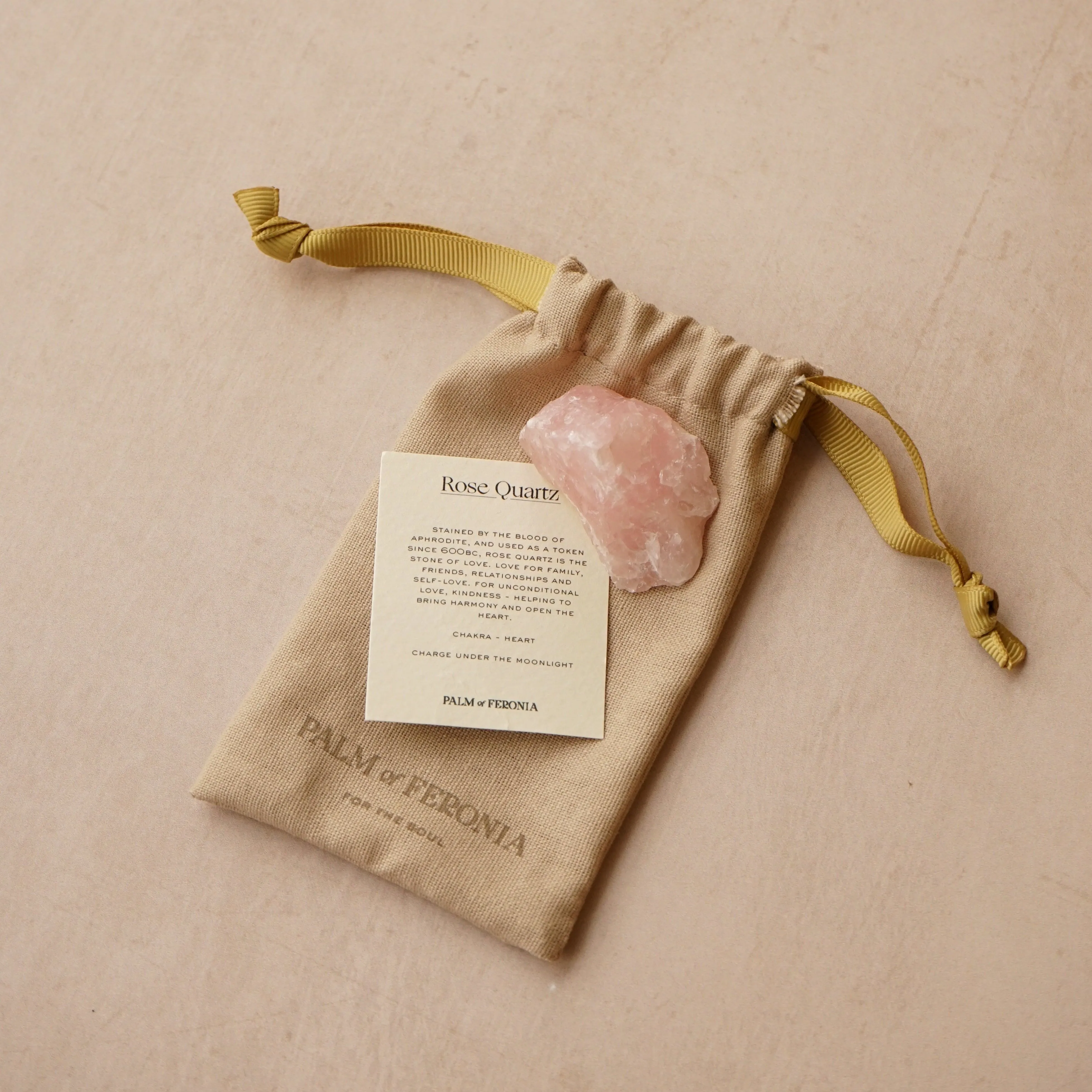 Raw Rose Quartz Crystal