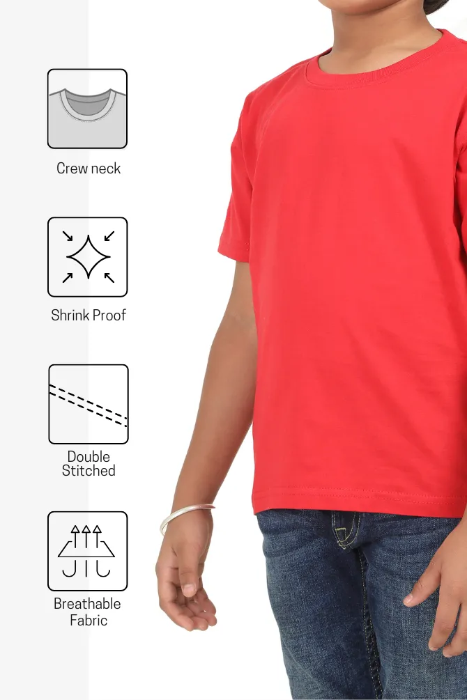 Red T-shirt for boy