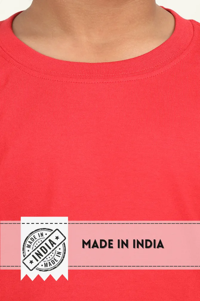Red T-shirt for boy