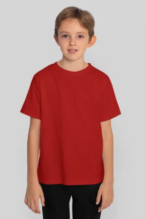Red T-shirt for boy
