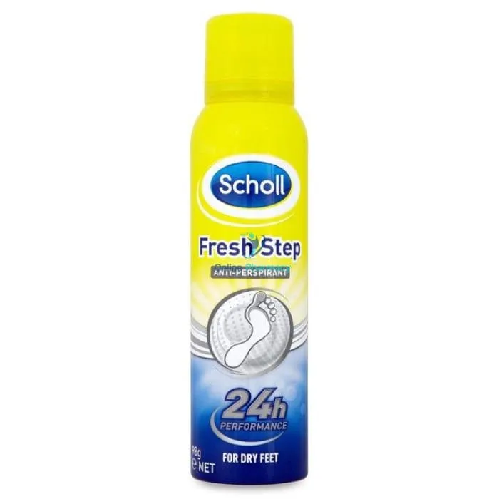 Scholl Fresh Step Foot Deodorant - 150ml