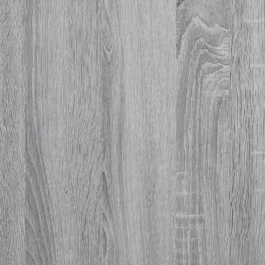 Shoe Cabinet Grey Sonoma 80x21x57 cm Engineered Wood