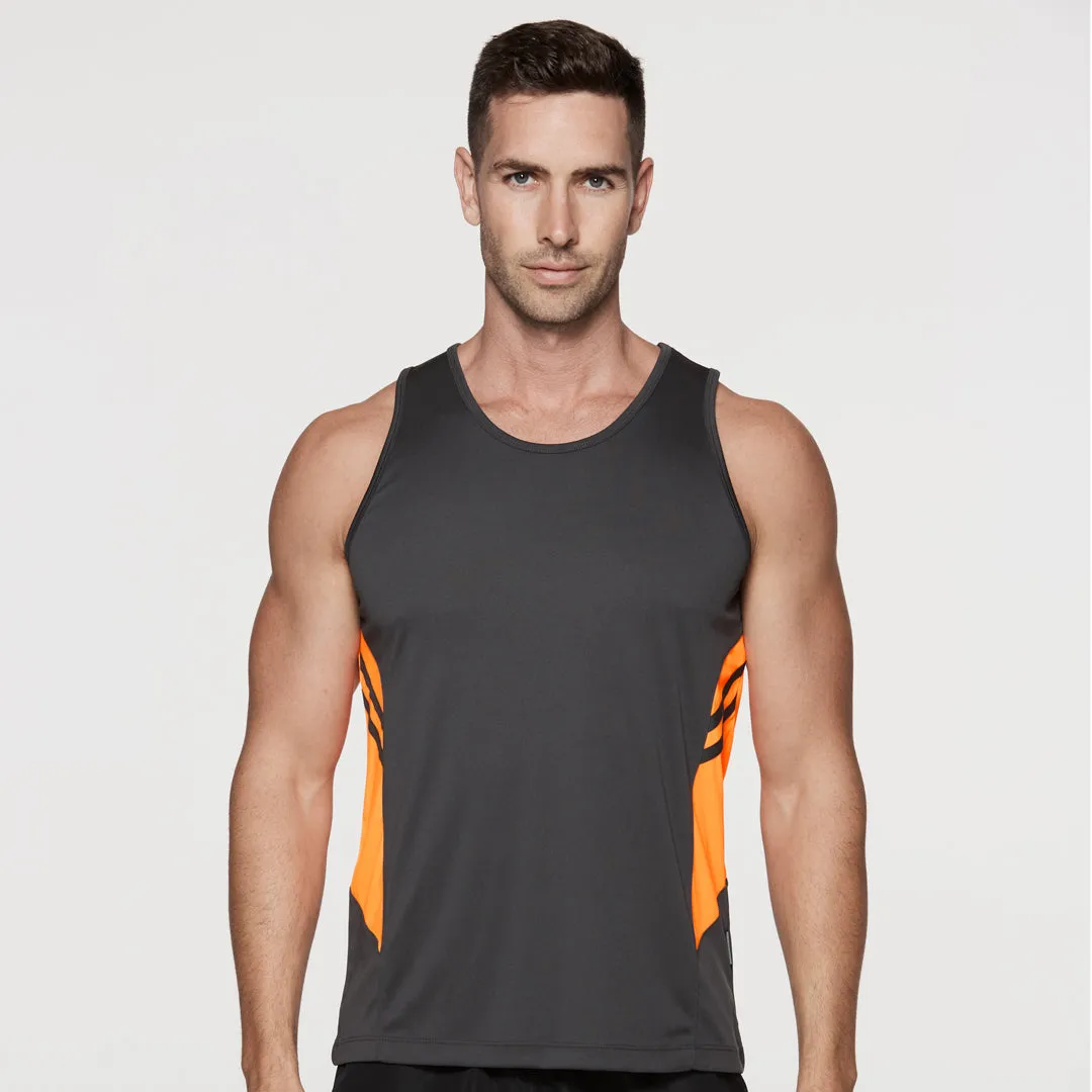 The Tasman Singlet | Mens | Grey Base