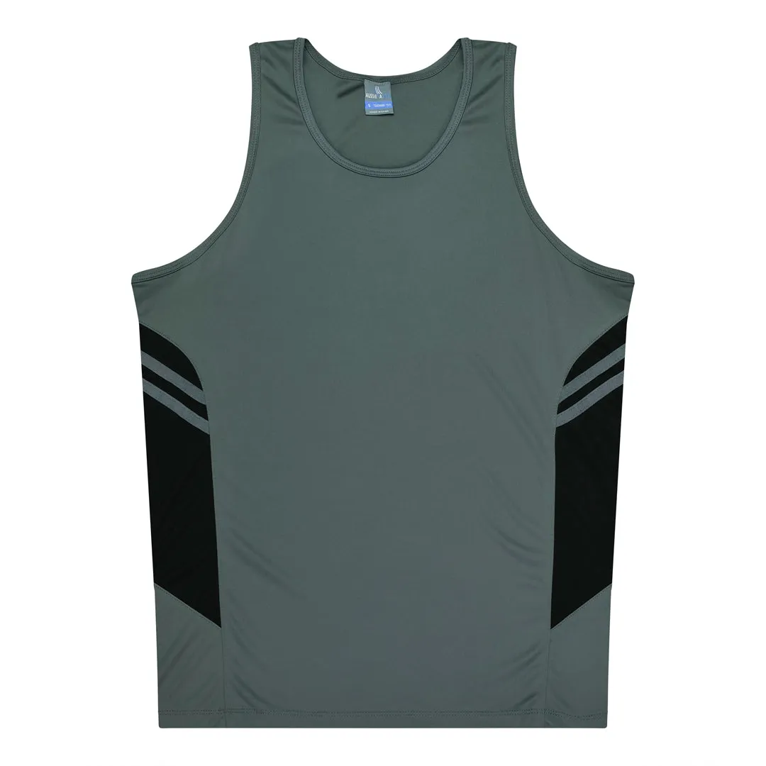 The Tasman Singlet | Mens | Grey Base