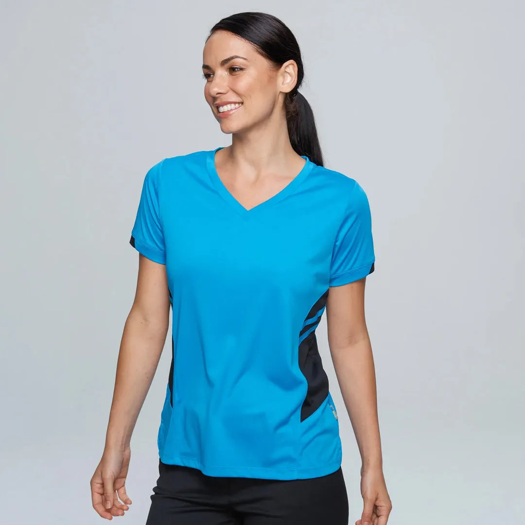 The Tasman Tee | Ladies | Short Sleeve | Black Base