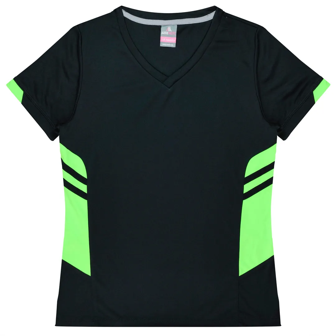 The Tasman Tee | Ladies | Short Sleeve | Black Base