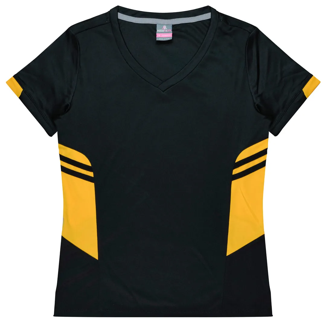 The Tasman Tee | Ladies | Short Sleeve | Black Base