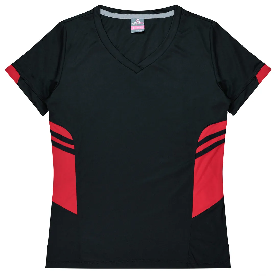 The Tasman Tee | Ladies | Short Sleeve | Black Base