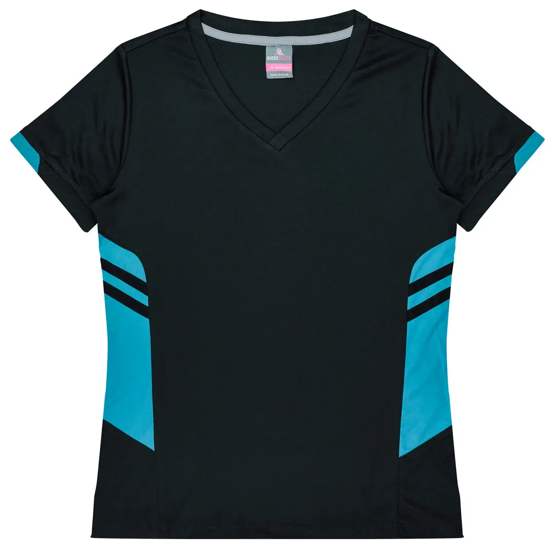 The Tasman Tee | Ladies | Short Sleeve | Black Base