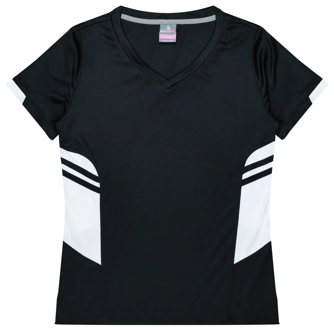 The Tasman Tee | Ladies | Short Sleeve | Black Base