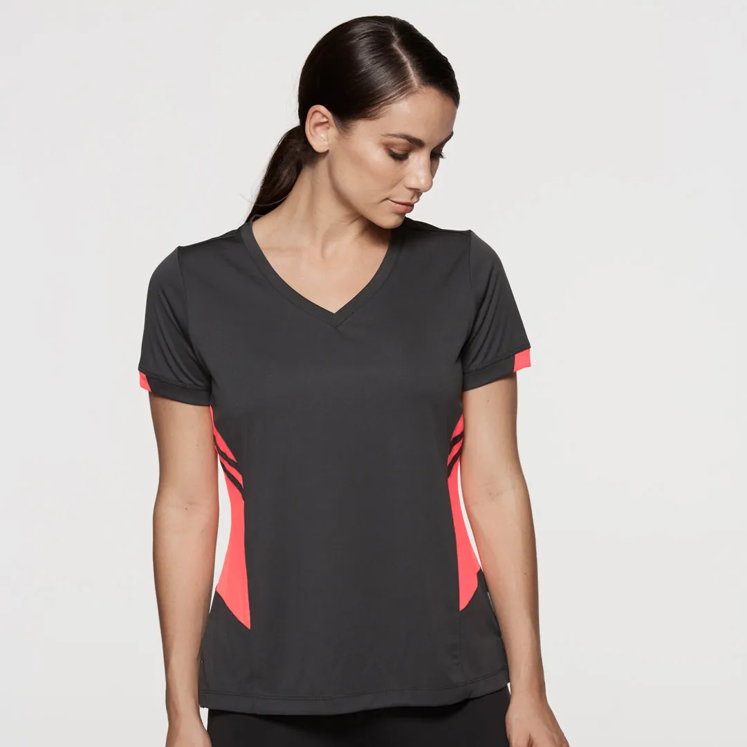 The Tasman Tee | Ladies | Short Sleeve | Black Base