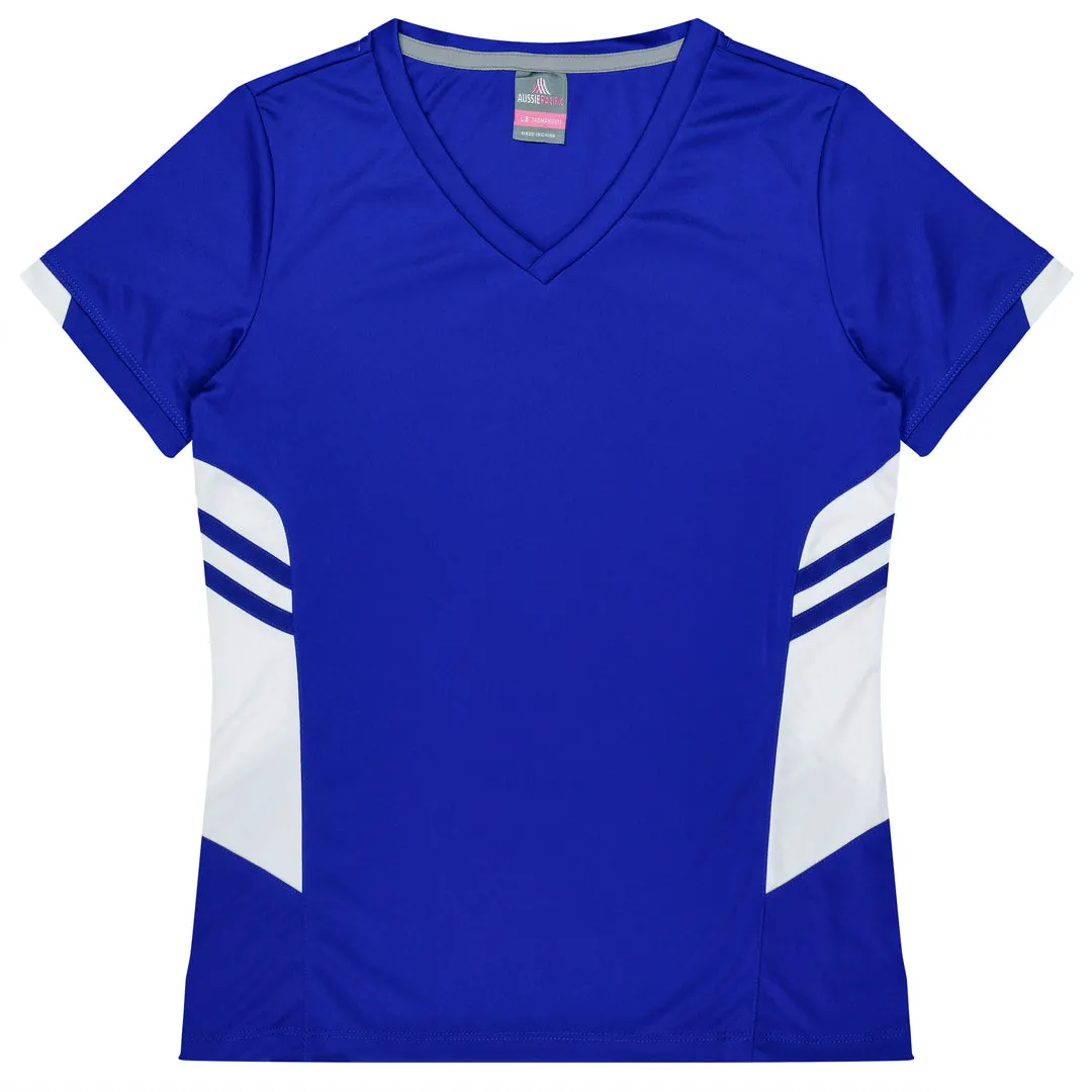 The Tasman Tee | Ladies | Short Sleeve | Blue Base