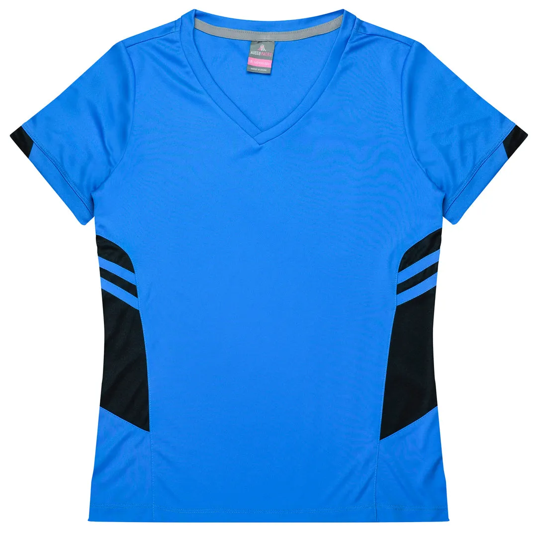 The Tasman Tee | Ladies | Short Sleeve | Blue Base