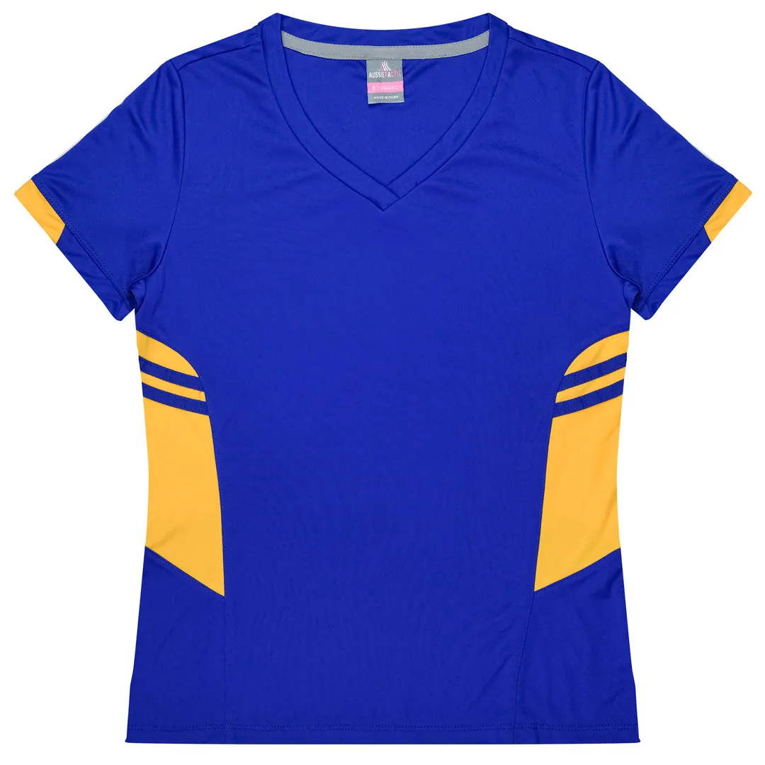 The Tasman Tee | Ladies | Short Sleeve | Blue Base