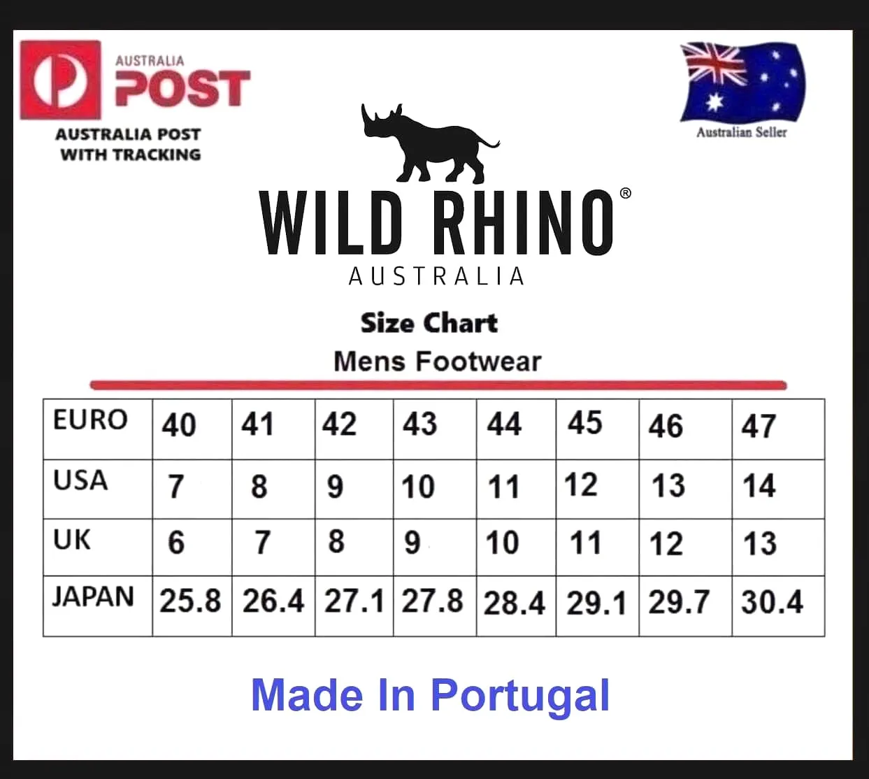 Wild Rhino Shooter Brown 3 Eyelet Ankle Boot Made In Portugal