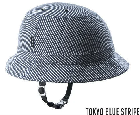 Yakkay Helmet - Tokyo Blue Stripe